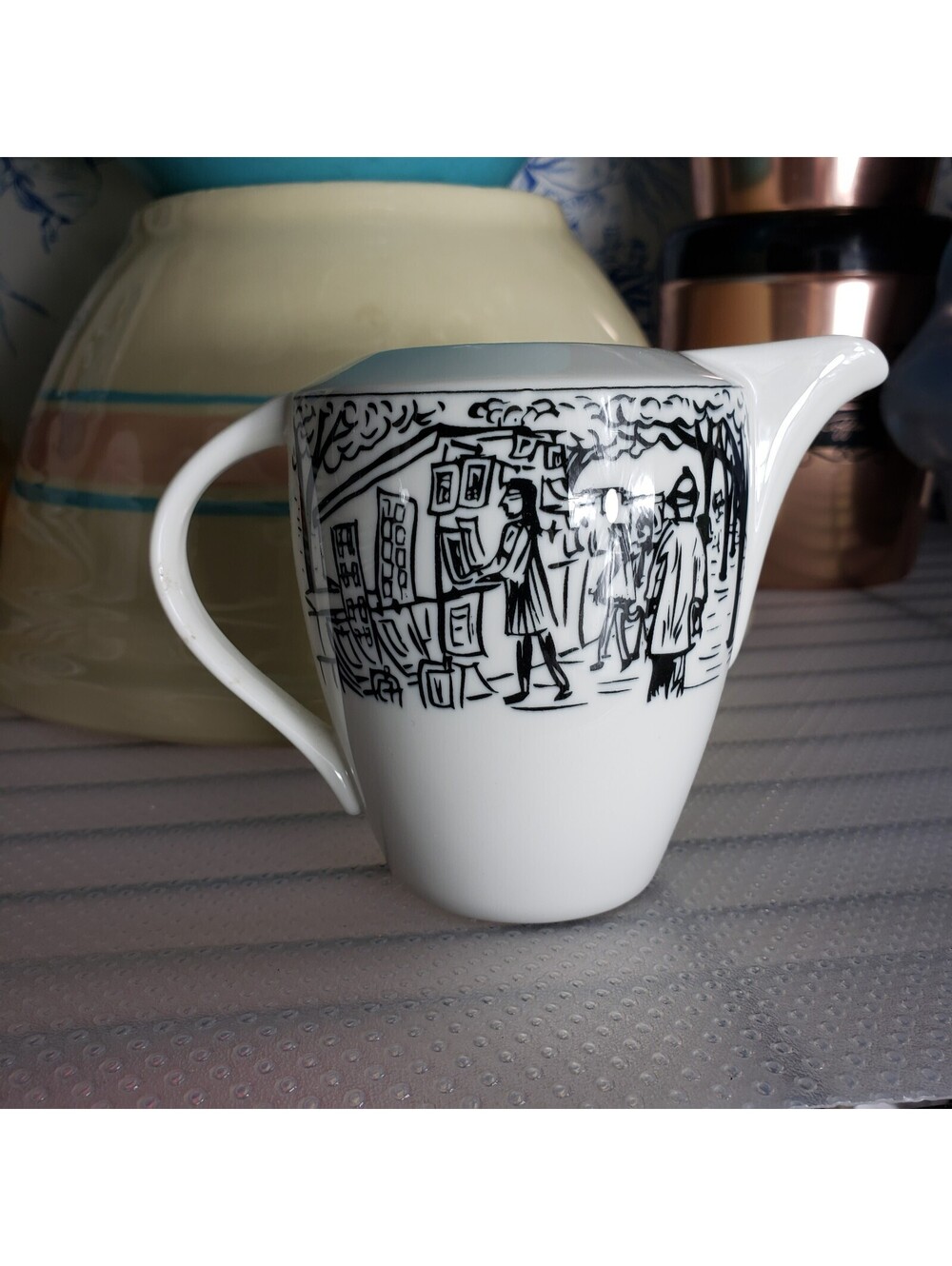 Mikasa Ultima+ Parisian Scenes Creamer Fine Bone China